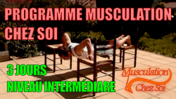 programme de musculation à la maison