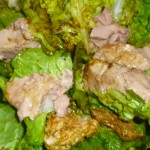 Salade de foie de morue au curry